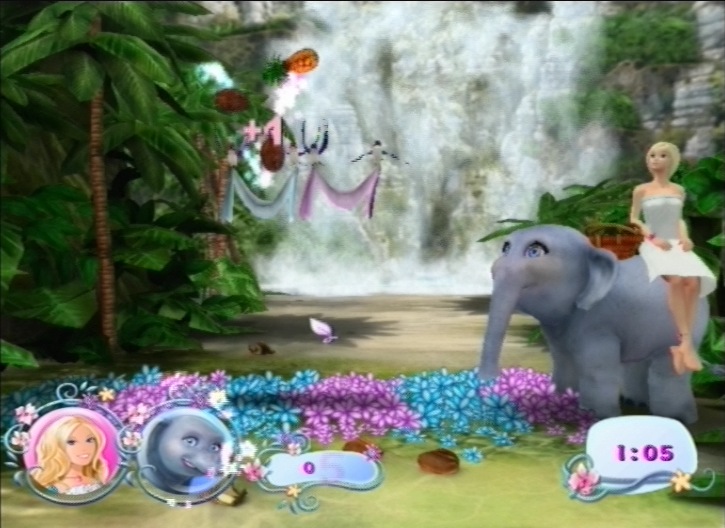 Pantallazo de Barbie: La Princesa De Los Animales para Wii