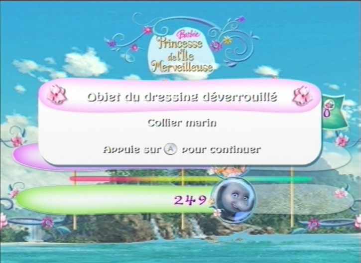 Pantallazo de Barbie: La Princesa De Los Animales para Wii