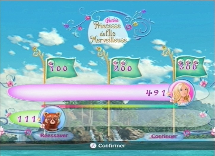 Pantallazo de Barbie: La Princesa De Los Animales para Wii