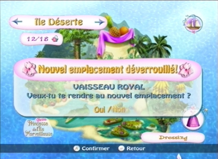 Pantallazo de Barbie: La Princesa De Los Animales para Wii