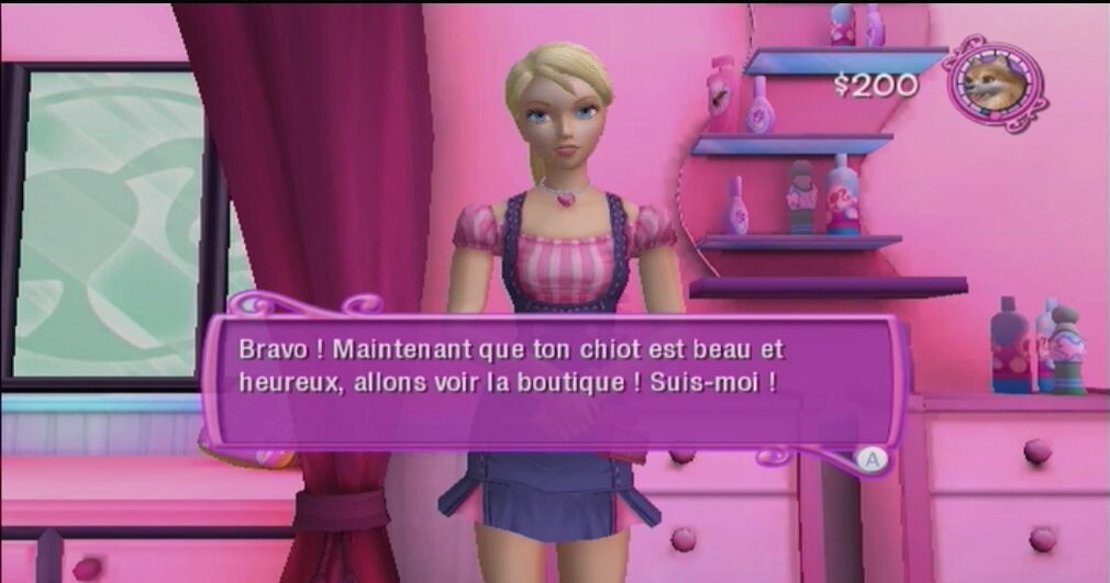 Pantallazo de Barbie: Salon De Belleza Para Mascotas para Wii