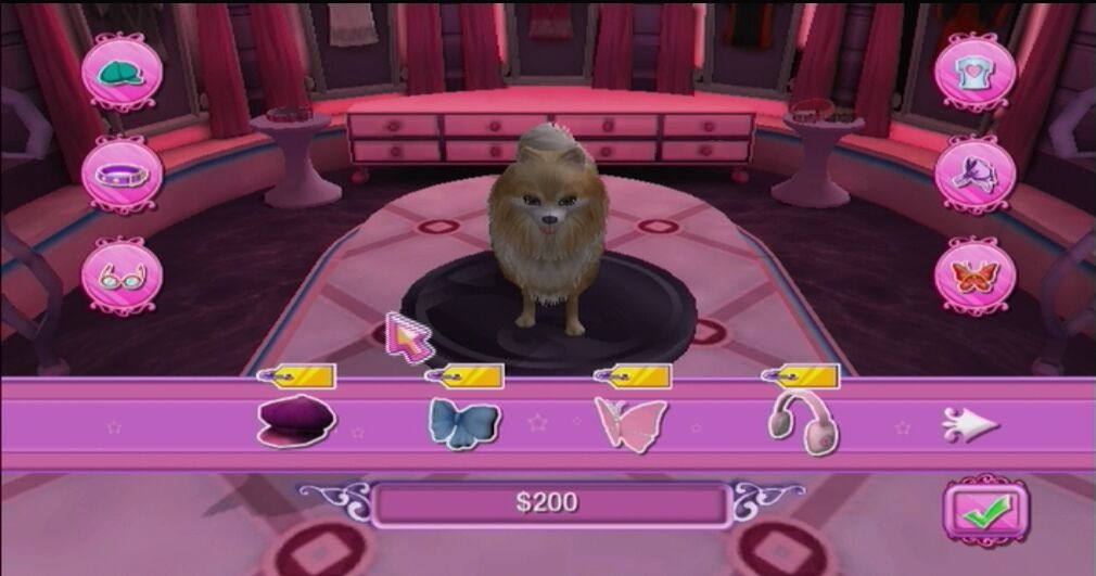 Pantallazo de Barbie: Salon De Belleza Para Mascotas para Wii