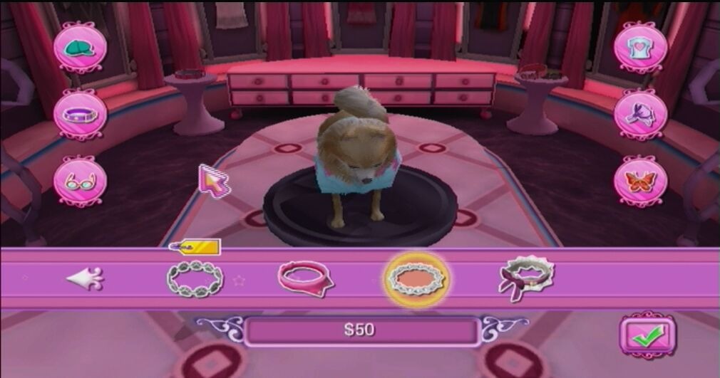 Pantallazo de Barbie: Salon De Belleza Para Mascotas para Wii