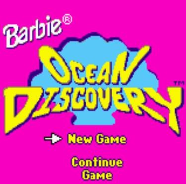 Pantallazo de Barbie Aventura Submarina para Game Boy Color
