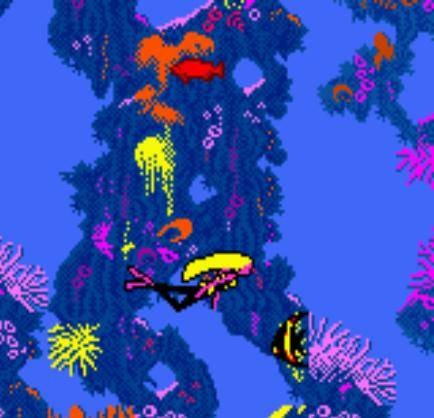 Pantallazo de Barbie Aventura Submarina para Game Boy Color