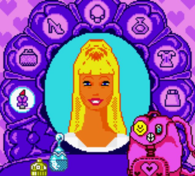 Pantallazo de Barbie Fashion Pack Games para Game Boy Color