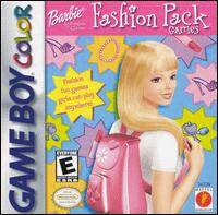 Caratula de Barbie Fashion Pack Games para Game Boy Color
