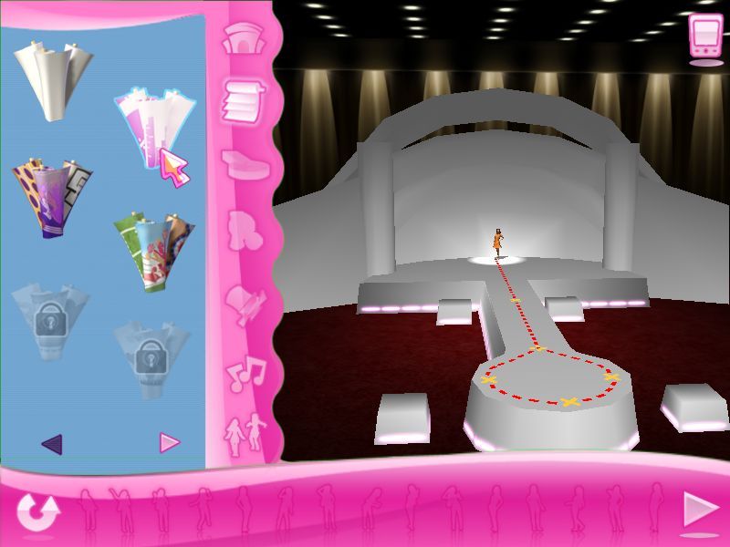 Pantallazo de Barbie Fashion Show: Pasarela De Moda para PC