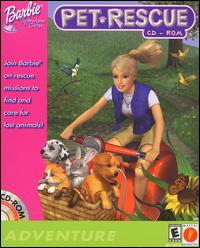 Caratula de Barbie Pet Rescue CD-ROM para PC