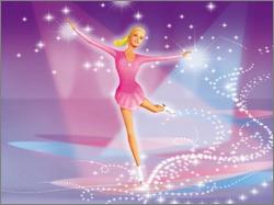 Pantallazo de Barbie Sparkling Ice Show CD-ROM para PC