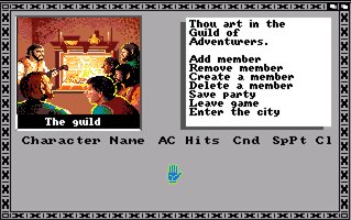 Pantallazo de Bard's Tale, The: Tales Of The Unknown para Amiga