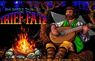 Pantallazo de Bard's Tale III, The: Thief Of Fate para Amiga