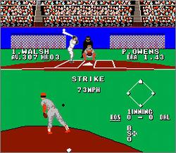 Pantallazo de Bases Loaded II: Second Season para Nintendo (NES)