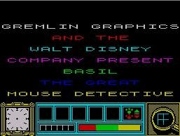 Pantallazo de Basil the Great Mouse Detective para Spectrum