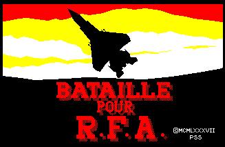 Pantallazo de Bataille Pour La Rfa / Battlefield Germany para Amstrad CPC