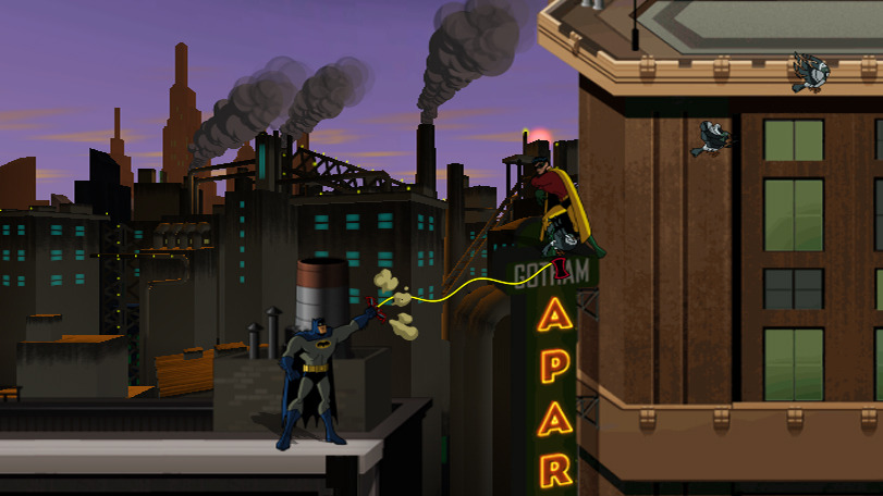 Pantallazo de Batman: The Brave and the Bold the Videogame para Wii