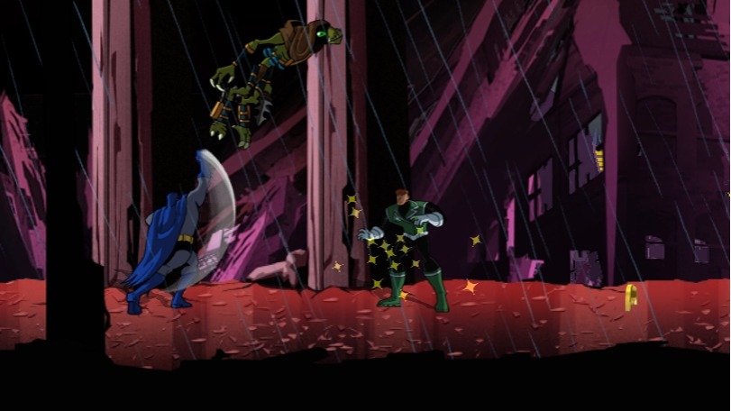 Pantallazo de Batman: The Brave and the Bold the Videogame para Wii