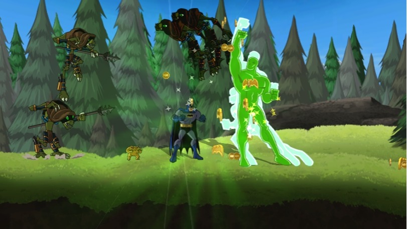 Pantallazo de Batman: The Brave and the Bold the Videogame para Wii