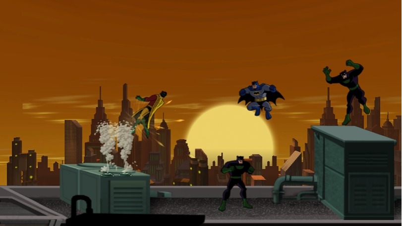 Pantallazo de Batman: The Brave and the Bold the Videogame para Wii