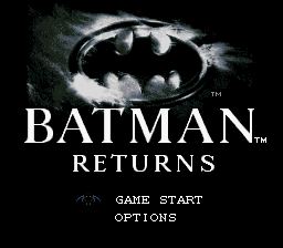 Pantallazo de Batman Returns (Europa) para Super Nintendo