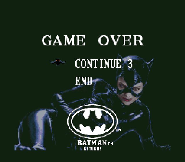 Pantallazo de Batman Returns (Europa) para Super Nintendo