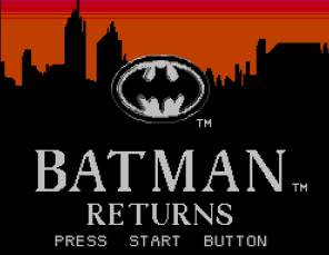 Pantallazo de Batman Returns para Sega Master System