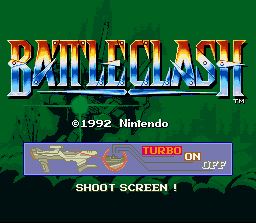 Pantallazo de Battle Clash (Europa) para Super Nintendo