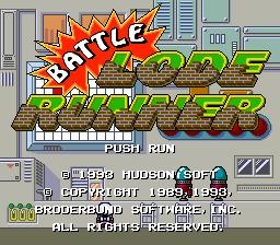 Pantallazo de Battle Lode Runner (Consola Virtual) para Wii