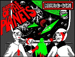 Pantallazo de Battle Of The Planets para Amstrad CPC