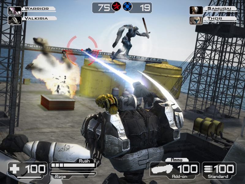 Pantallazo de Battle Rage: The Robot Wars para Wii