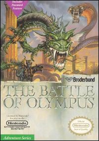 Caratula de Battle of Olympus, The para Nintendo (NES)