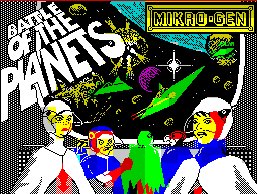 Pantallazo de Battle of the Planets para Spectrum
