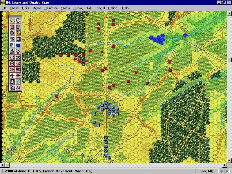 Pantallazo de Battleground 8: Prelude to Waterloo para PC