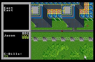 Pantallazo de Battletech: The Crescent Hawk's Inception para Atari ST