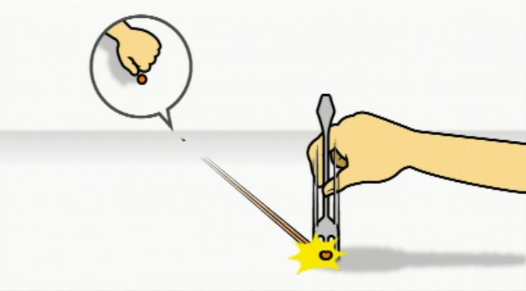 Pantallazo de Beat The Beat: Rhythm Paradise para Wii