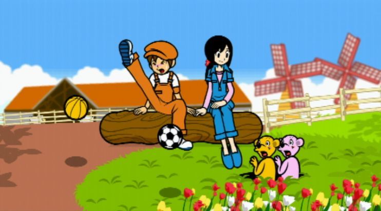 Pantallazo de Beat The Beat: Rhythm Paradise para Wii