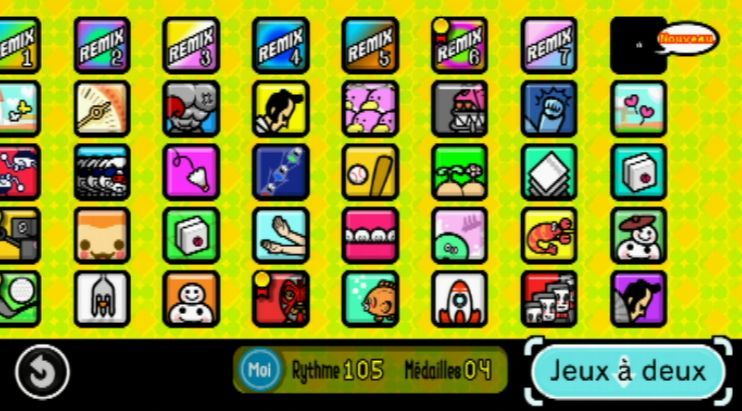 Pantallazo de Beat The Beat: Rhythm Paradise para Wii