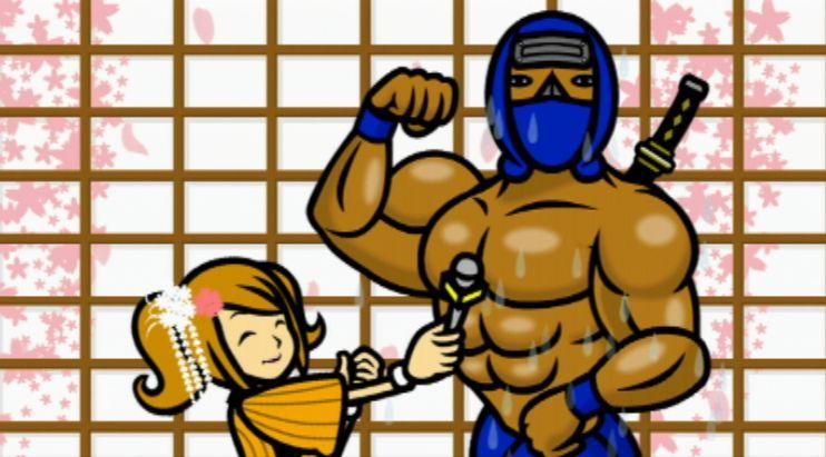 Pantallazo de Beat The Beat: Rhythm Paradise para Wii