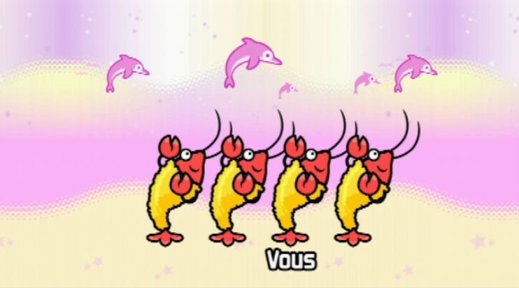 Pantallazo de Beat The Beat: Rhythm Paradise para Wii