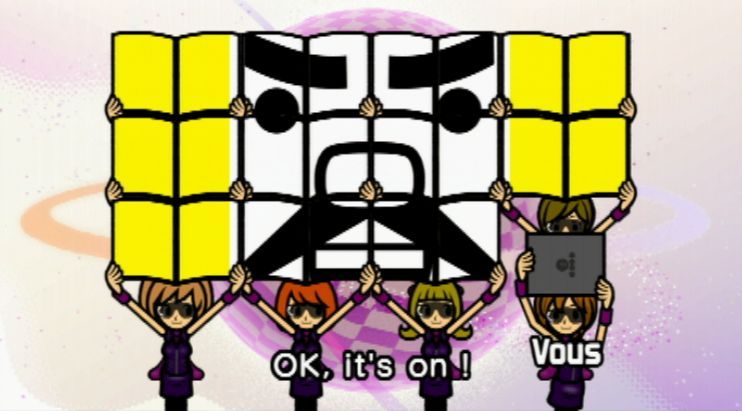 Pantallazo de Beat The Beat: Rhythm Paradise para Wii