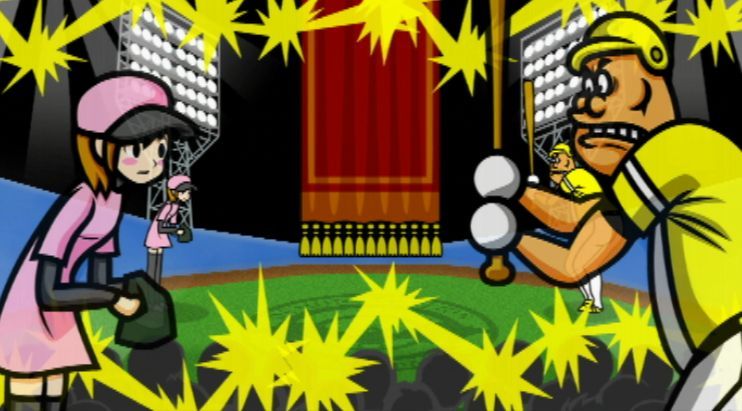 Pantallazo de Beat The Beat: Rhythm Paradise para Wii