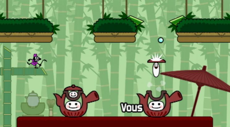 Pantallazo de Beat The Beat: Rhythm Paradise para Wii