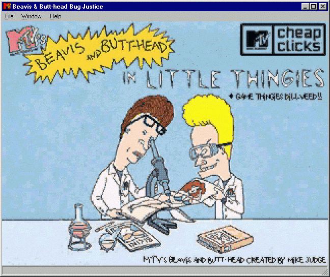 Pantallazo de Beavis and Butt-head in Little Thingies para PC