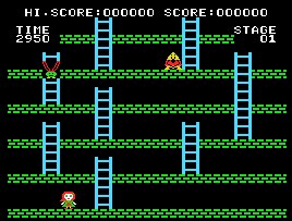 Pantallazo de Becky from Otenba Becky no Daibouken para MSX