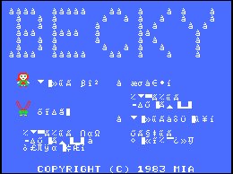 Pantallazo de Becky from Otenba Becky no Daibouken para MSX