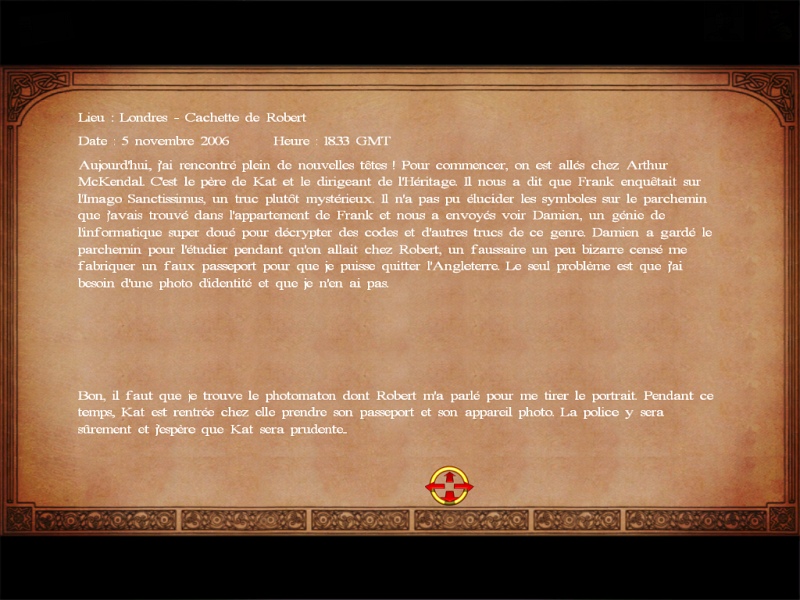 Pantallazo de Belief and Betrayal: El Medallón de Judas para PC
