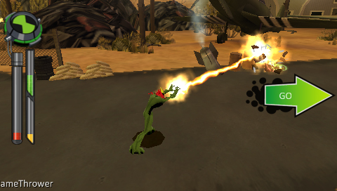 Pantallazo de Ben 10: Alien Force para PSP