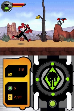 Pantallazo de Ben 10: Protector of Earth para Nintendo DS