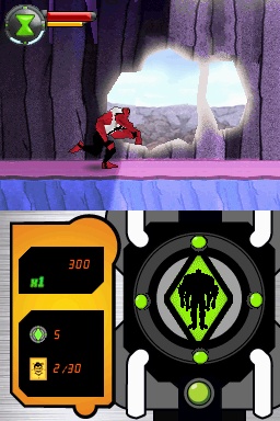Pantallazo de Ben 10: Protector of Earth para Nintendo DS