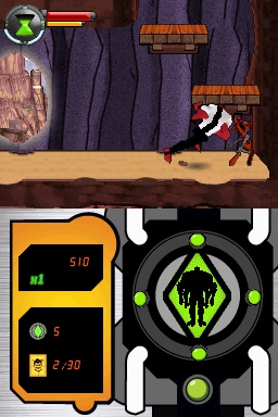 Pantallazo de Ben 10: Protector of Earth para Nintendo DS